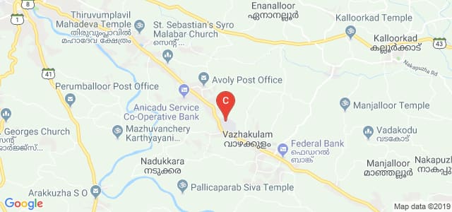 Viswajyothi College of Engineering and Technology, PO, Muvattupuzha, Ernakulam, Kerala, India
