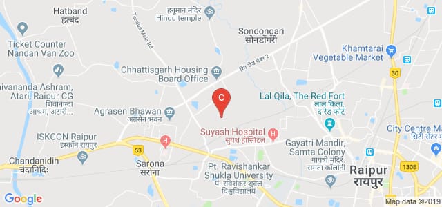 Central College Of Engineering & Management, Phase-3, Kabir Nagar, Raipur, Chhattisgarh, India