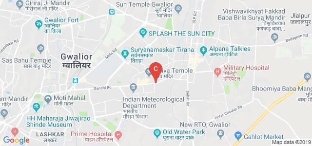 Gandhi Road, Suresh Nagar Colony, Gwalior, Madhya Pradesh, India