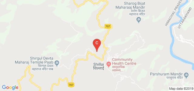 Government Degree College Road, Shillai, Himachal Pradesh, India