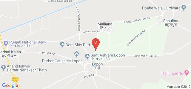 Sant darbara singh girls collage,lopon, Lopon, Punjab, India