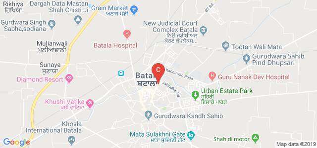 RR Bawa DAV College for Girls, Smadh Road, Guru Teg Bahadur Colony, Batala, Punjab, India