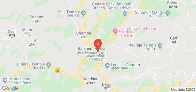 Sri Dev Suman Uttarakhand University, Suman Colony, Chamba, Tehri Garhwal, Uttarakhand, India