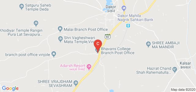 Bhavan’s Shri I.L. Pandya Arts, Science And Jashodaben Shah Commerce College, Umreth Rd, Dakor, Gujarat, India
