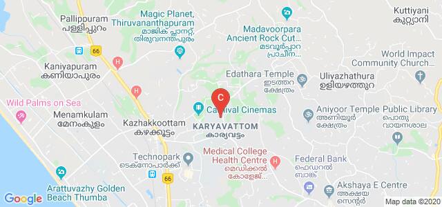 Government College Kariavattom, Kariyavattom - Chenkottukonam Road, Karyavattom, Thiruvananthapuram, Kerala, India