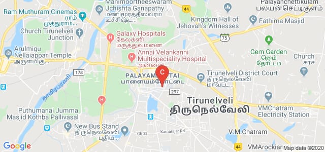 St.Xavier's College, High Ground Road, Palayamkottai, Tirunelveli, Tamil Nadu, India