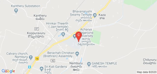 Acharya Nagarjuna University College of Pharmaceutical Sciences, Guntur, Andhra Pradesh, India