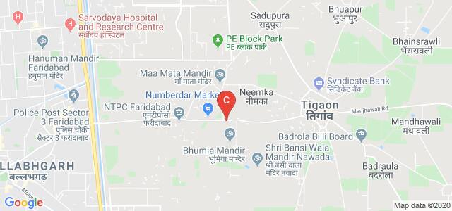 RAJA JAIT SINGH GOVERNMENT POLYTECHNIC, Tigaon Road, Sector 72, Neemka, Faridabad, Haryana, India