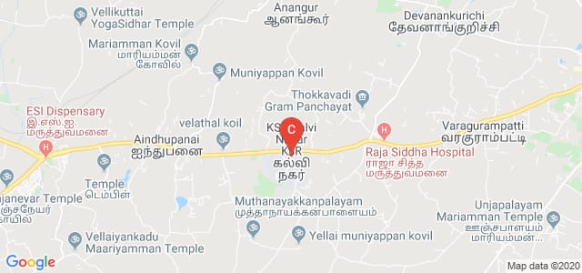 K.S.Rangasamy College of Technology, Tiruchengode, Tamil Nadu, India