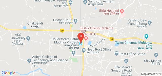 Satna, Railway Station Road, Railway Colony, Satna, Madhya Pradesh, India