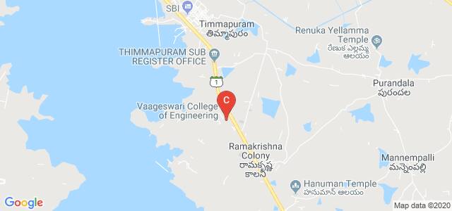Vaageswari College of Engineering, Karimnagar, Telangana, India