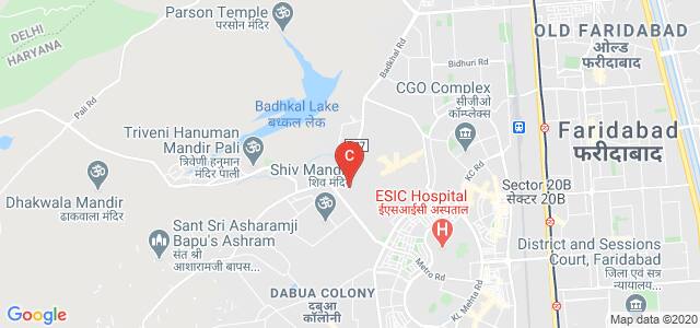 National Institute of Financial Managment (NIFM), Pali Rd, Pocket A, Sanjay Gandhi Memorial Nagar, Sector 48, Faridabad, Haryana, India