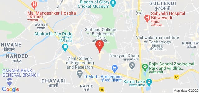 NBN Sinhgad School Of Engineering, Sinhgad Rd, Ambegaon BK, Pune, Maharashtra, India