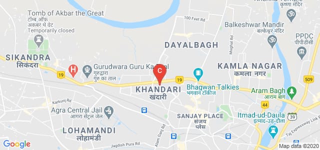 Institute of Engineering & Technology, Khandari, Agra, NH2, Khandari Crossing, Near, Khandari, Agra, Uttar Pradesh, India