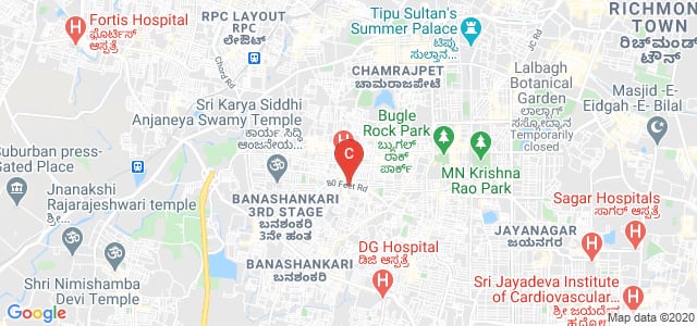 IIFA Multimedia College, Sangeetha Showroom and Dominos, 80 Feet Road, Mysore Bank Colony, Banashankari Stage I, Opposite, Bengaluru, Karnataka, India