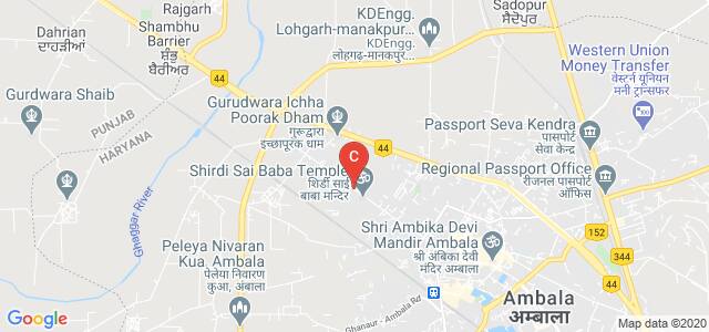 Shri Atmanand Jain Institute of Management and Technology, Jain College Road, Ambala, Haryana, India