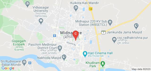 Midnapore Medical College Building, Vidyasagar Road, Midnapore, West Bengal, India