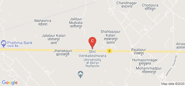 Shri Venkateshwara University, NH-24, Venkateshwara Nagar, Gajraula, Amroha, Uttar Pradesh, India