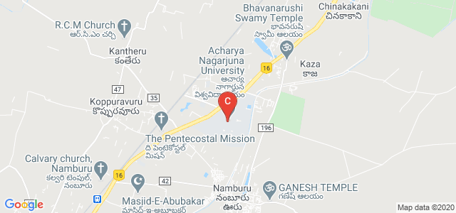 Acharya Nagarjuna University, National Highway 16, Nagarjuna Nagar, Guntur, Andhra Pradesh, India