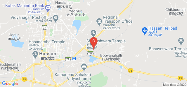 Nisarga Institute of Nursing Science HASSAN KARNATAKA, near dairy circle, Industrial area, Katihalli, Hassan, Karnataka, India