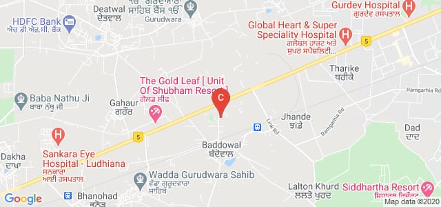 Punjab College of Technical Education, Ferozpur Rd, Boddawal, Ludhiana, Punjab, India
