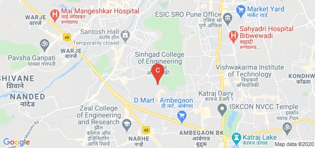 Sinhgad Institute of Management, Vadgaon Budruk, Pune, Maharashtra, India