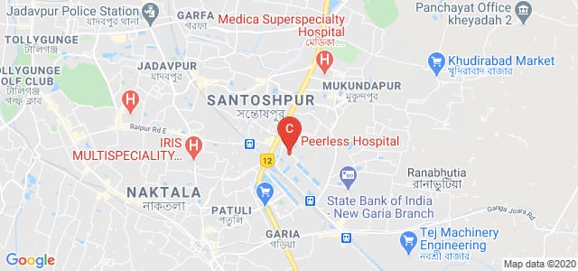 Peerless Hospital, Pancha Sayar Road, Sahid Smirity Colony, Pancha Sayar, Kolkata, West Bengal, India