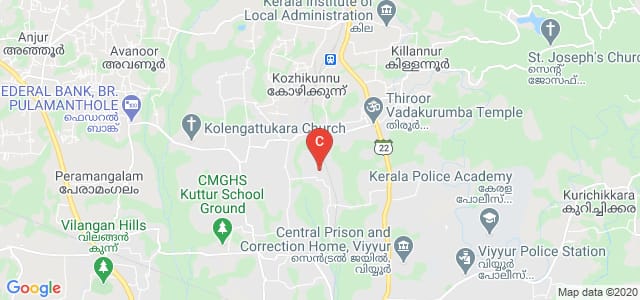 Thrissur-Shoranur Road, Pottore, Killannur, Kerala, India, Keltron Nagar, Kolazhy, Thrissur, Kerala, India