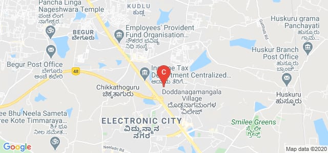PES University Electronic City Campus, Hosur Road, Konappana Agrahara, Electronic City, Bangalore, Karnataka, India