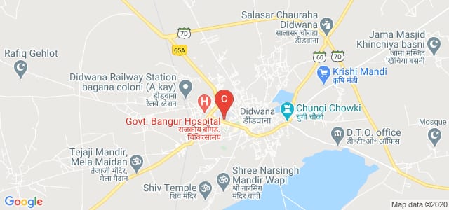Bangur Government P.G. College, Bangur College, Lalbagh Colony, Adarsh Nagar, Didwana, Rajasthan, India