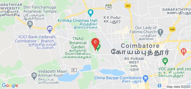 Tamil Nadu Agricultural University, PN Pudur, Coimbatore, Tamil Nadu, India