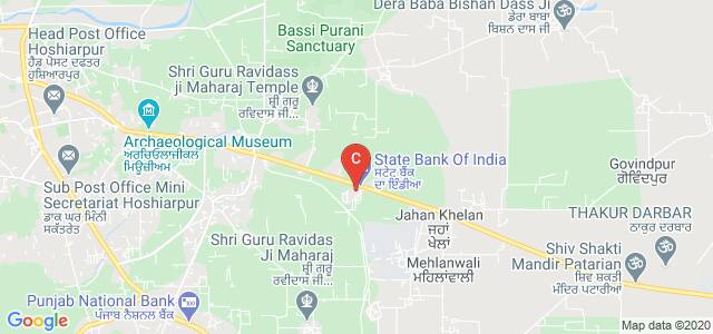 Panjab University Swami Sarvanand Giri Regional Centre, Hoshiarpur, Punjab, India