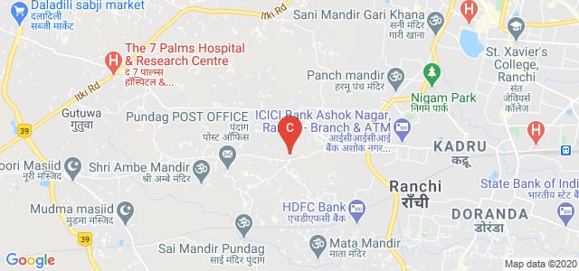 ISM Ranchi, ISM Campus, Pundag, Ranchi, Ranchi, Jharkhand, India
