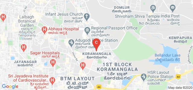 Jyoti Nivas College Autonomous, Jyoti Nivas College Road, 5th Block, Koramangala, Bangalore, Karnataka, India