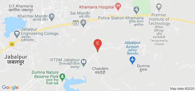 Indian Institute of Information Technology Design & Manufacturing Jabalpur, Khamaria, Jabalpur, Madhya Pradesh, India