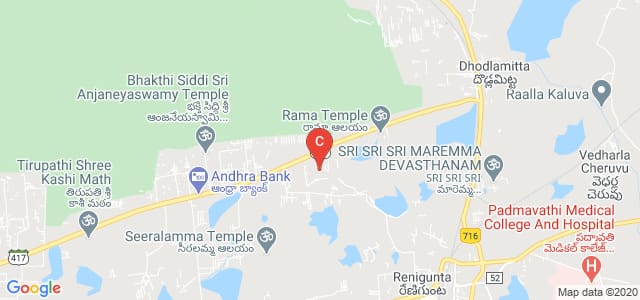 SV Engineering College, Karakambadi Road, opp. LIC Training Centre, Mangalam, Tirupati, Andhra Pradesh, India