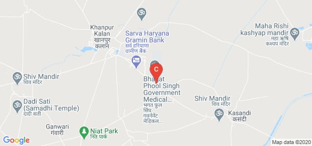 BPS GOVERNMENT MEDICAL COLLEGE FOR WOMEN KHANPUR KALAN, SONIPAT, Sonipat, Haryana, India