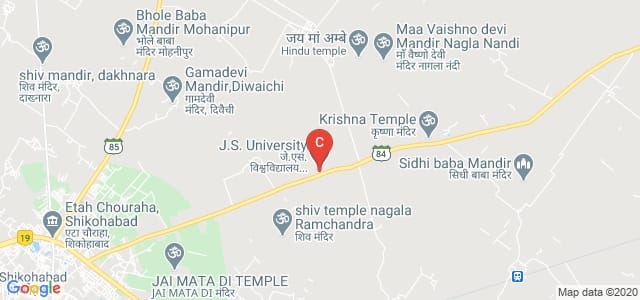 J.S. University, Shikohabad, Firozabad, Bhongoan - Mainpuri - Shikohabad Road, Shikohabad, Uttar Pradesh, India