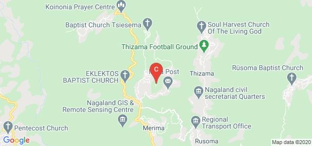 Nagaland University Library, Meriema, Kohima, Nagaland, India