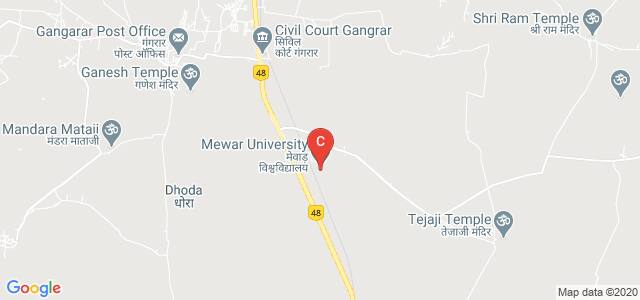 Mewar University, NH - 79, Gangarar, Rajasthan, India