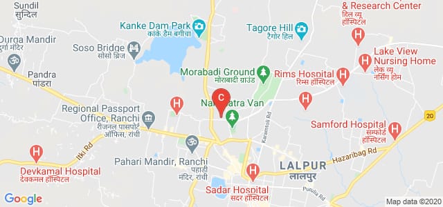 Jharkhand Raksha Shakti University,Ranchi Mears Road, Ranchi University, Morabadi, Ranchi, Jharkhand, India