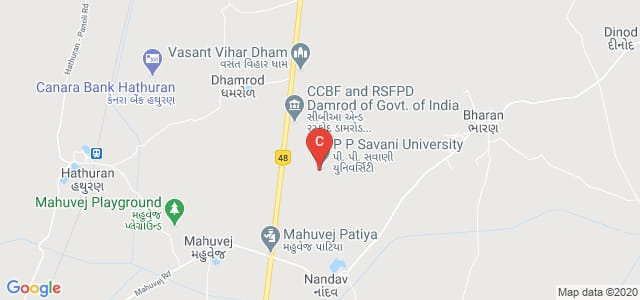 P P Savani University, Dhamdod, Gujarat, India