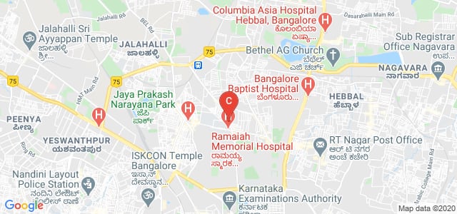 Ramaiah Institute of Management Studies/Sciences, New BEL Road, M S R Nagar, Mathikere, Bangalore, Karnataka, India