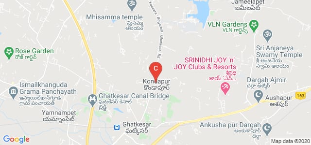 Keesara - Bogaram - Ghatkesar Rd, Sugumanchipalli, Kondapur, Telangana 501301, India