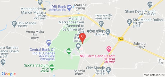 MM Institute of Management, Mullana, Haryana, India
