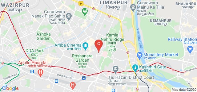 North DMC Medical College & Hindu Rao Hospital, Kamla Nehru Ridge, Civil Lines, New Delhi, Delhi, India