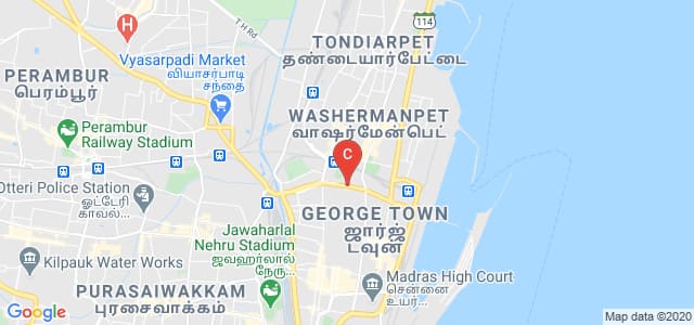 Stanley Medical College, Old Jail Road, Old Washermanpet, Chennai, Tamil Nadu, India