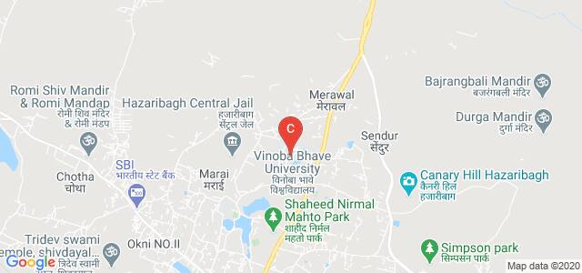Vinoba Bhave University Road, Sindoor, Hazaribagh, Jharkhand, India