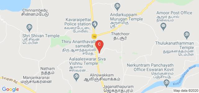 Velammal Institute of Technology, Chennai, Thiruvallur, Tamil Nadu, India