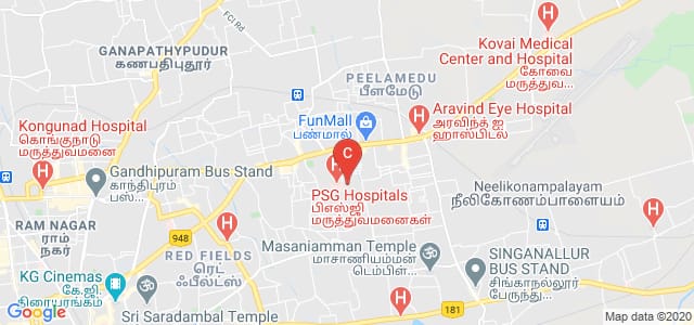 PSG Institute of Medical Sciences & Research, Avinashi Rd, Masakalipalayam, Peelamedu, Coimbatore, Tamil Nadu, India